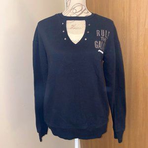 Her Universe Black Star Warz Long Sleeve Sweater